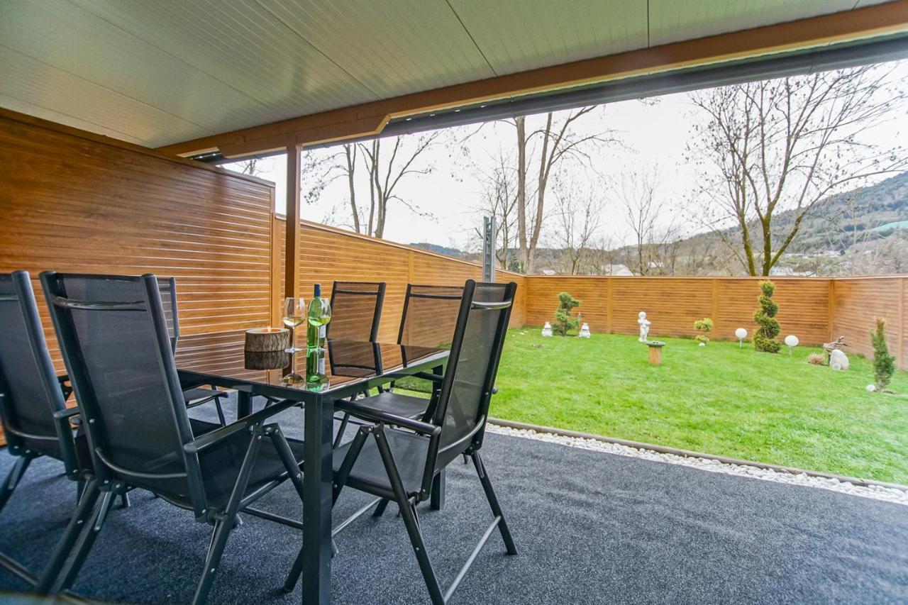 Auszeit Steiraland 6 Mit Ueberdachter Terasse Schoenen Garten Und Kostenlosen Parkplatz 레오벤 외부 사진
